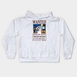 Doflamingo One Piece Wanted Kids Hoodie